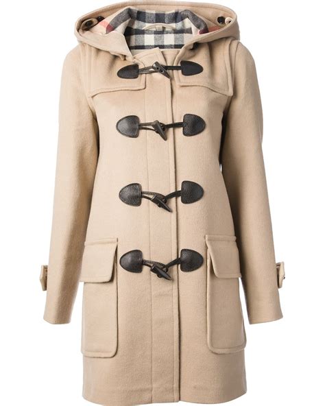 burberry brit duffle coat|Burberry wool cashmere tailored coat.